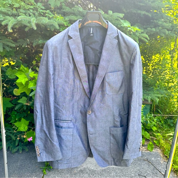 Hugo Boss Mens Sport Coat Blazer 44L - Picture 1 of 7